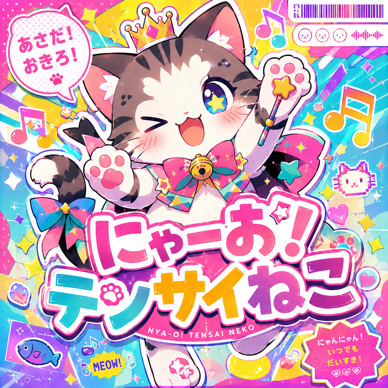 にゃーお！テンサイねこ